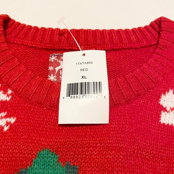 Jem Holiday Sweater Christmas Tree Womens Size XL - Picture 3 of 15